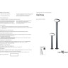 Фонарь NOVOTECH KAIMAS LED уличный NV-357406
